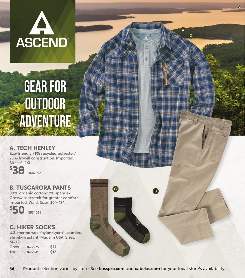 Bass Pro Shops ad. Page 54