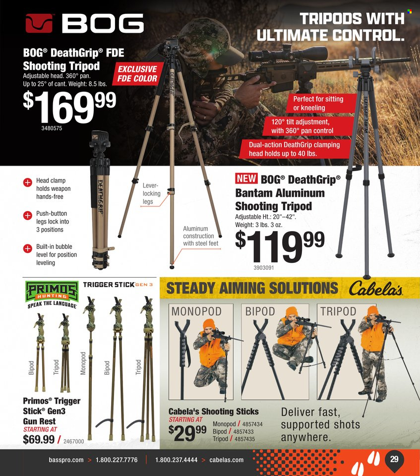 Bass Pro Shops ad. Page 1