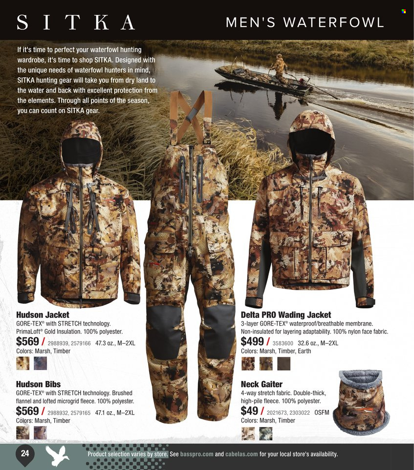 Cabela's ad. Page 1