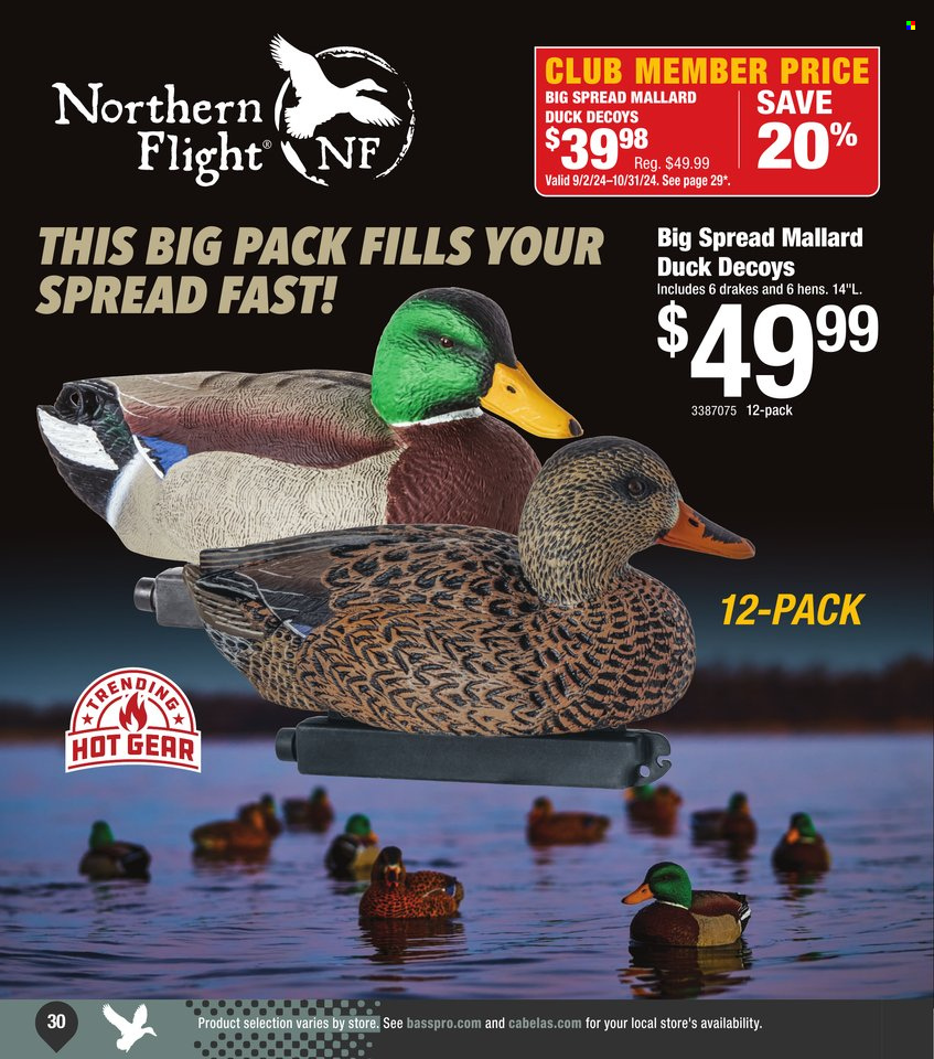 Cabela's ad. Page 1