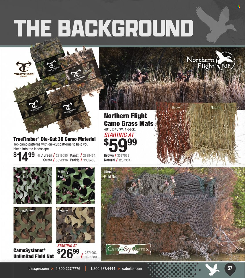 Cabela's ad. Page 1