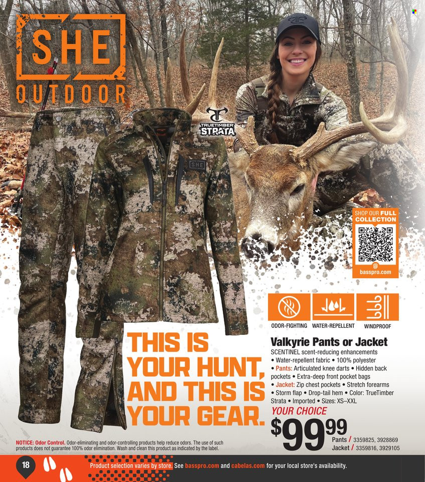 Cabela's ad. Page 1