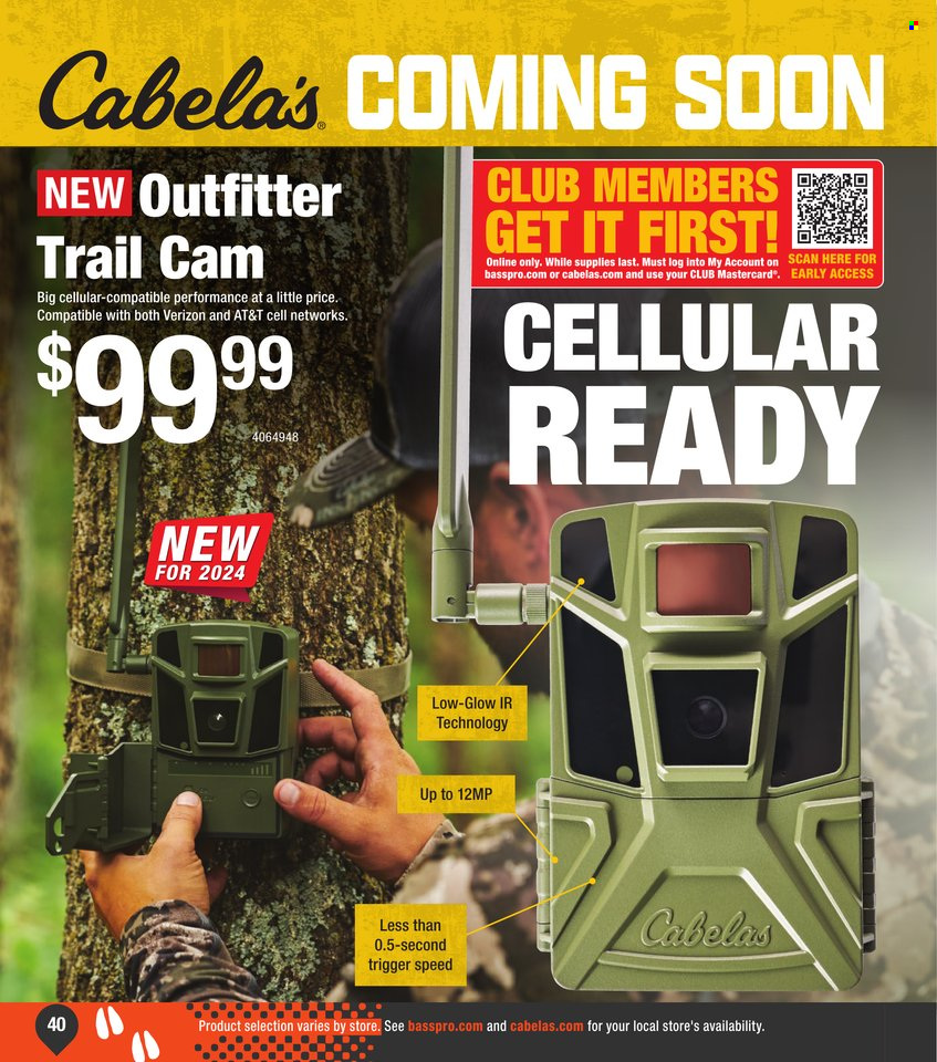 Cabela's ad. Page 1