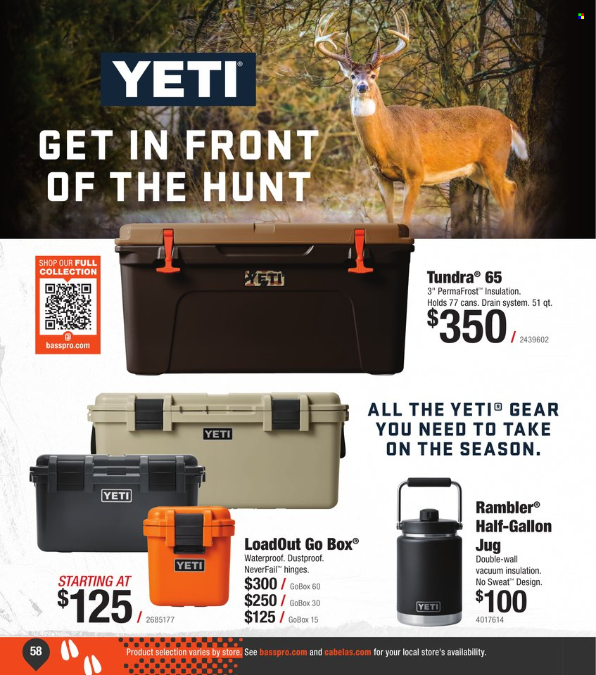 Cabela's ad. Page 1