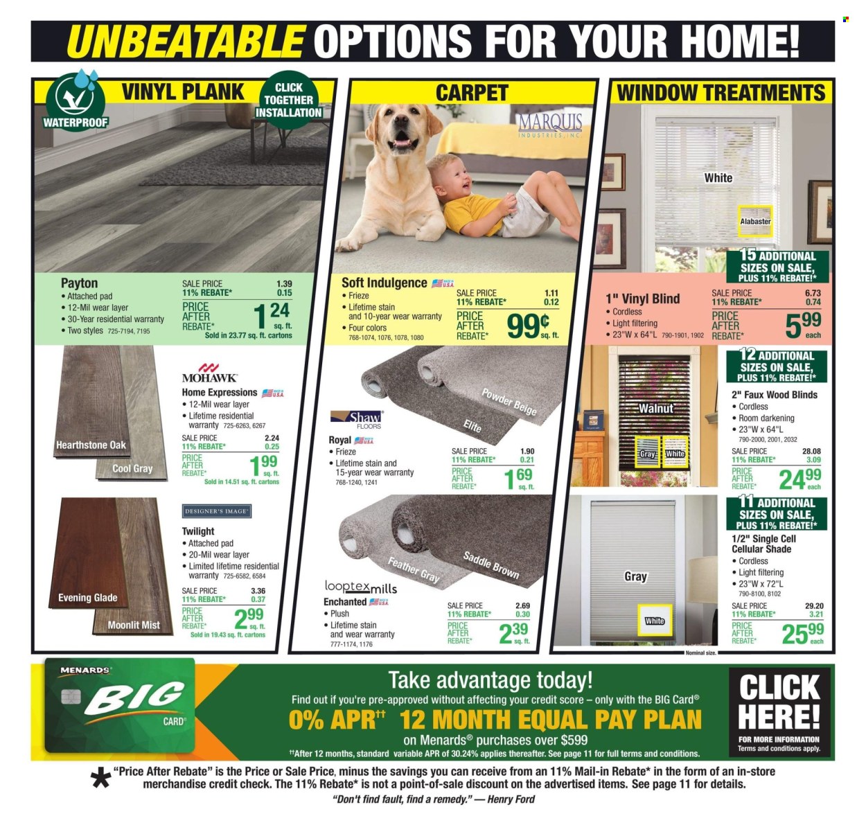 Menards ad - 09/05/2024 - 09/15/2024. Page 12