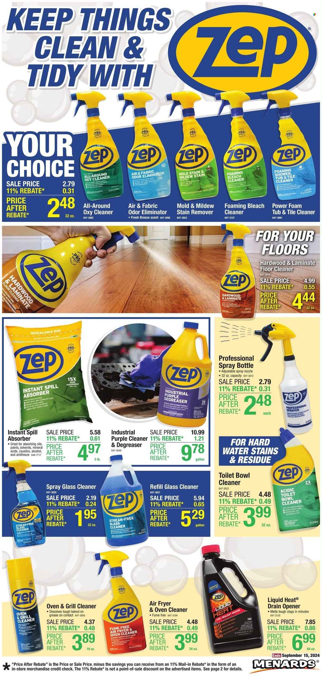 Menards ad - 09/05/2024 - 09/15/2024. Page 3