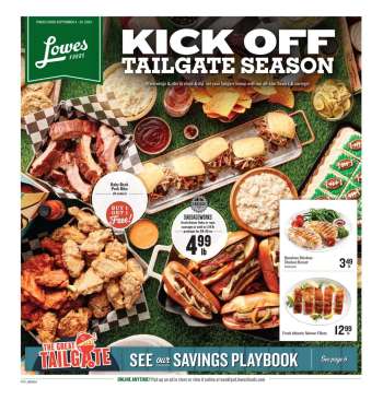 Lowes Foods Flyer - 09/04/2024 - 09/24/2024.