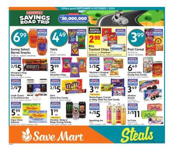 Save Mart Flyer - 09/04/2024 - 10/01/2024.