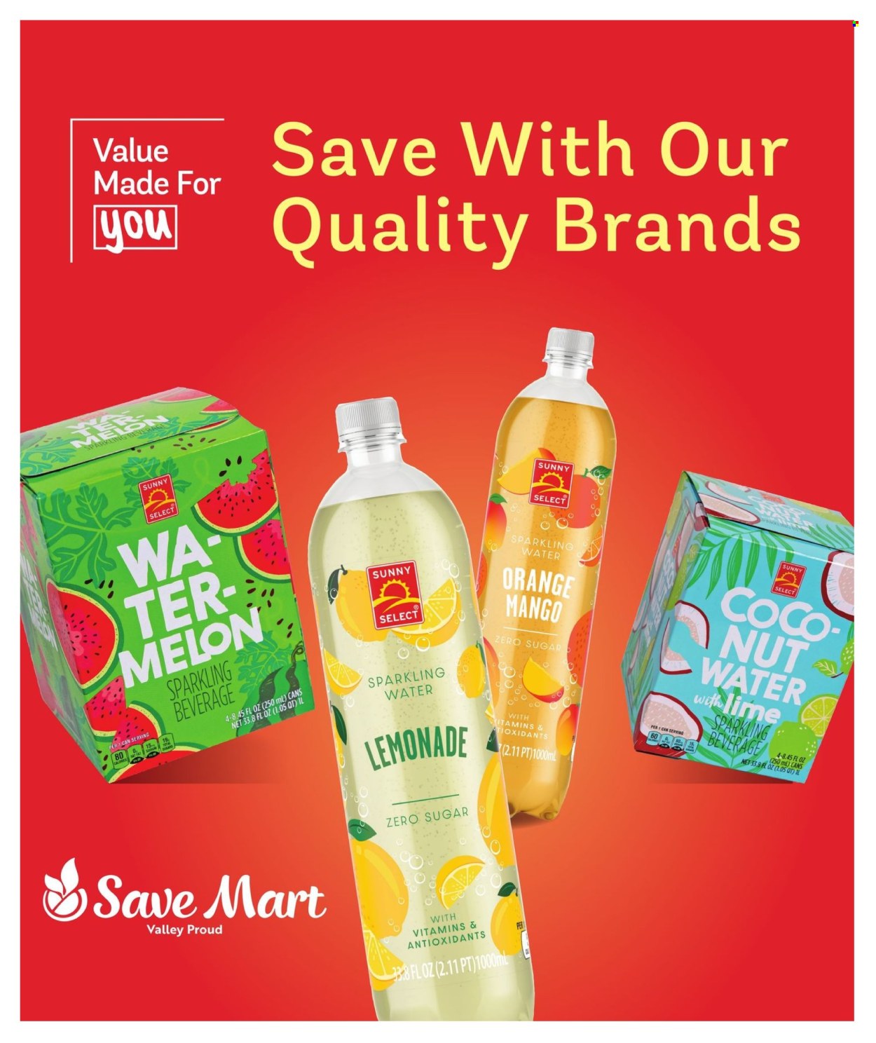 Save Mart ad - 09/04/2024 - 10/01/2024. Page 1