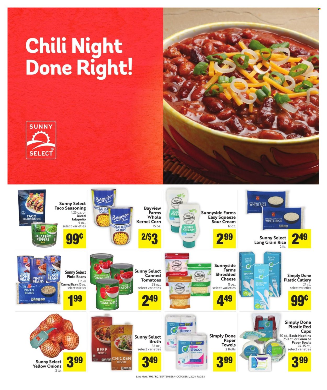 Save Mart ad - 09/04/2024 - 10/01/2024. Page 3