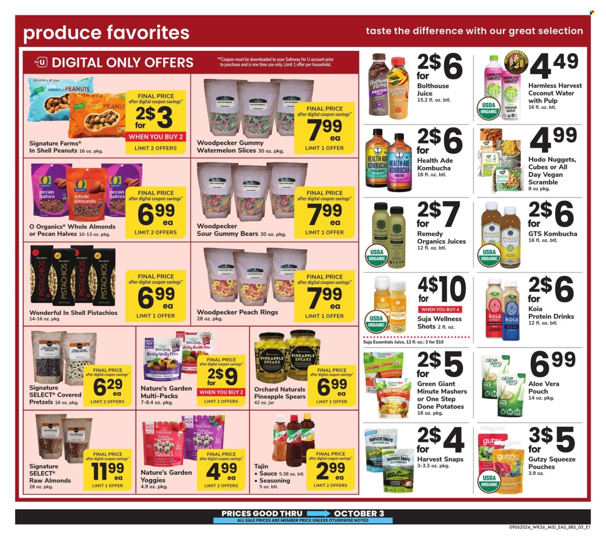 Safeway ad - 09/06/2024 - 10/03/2024. Page 5