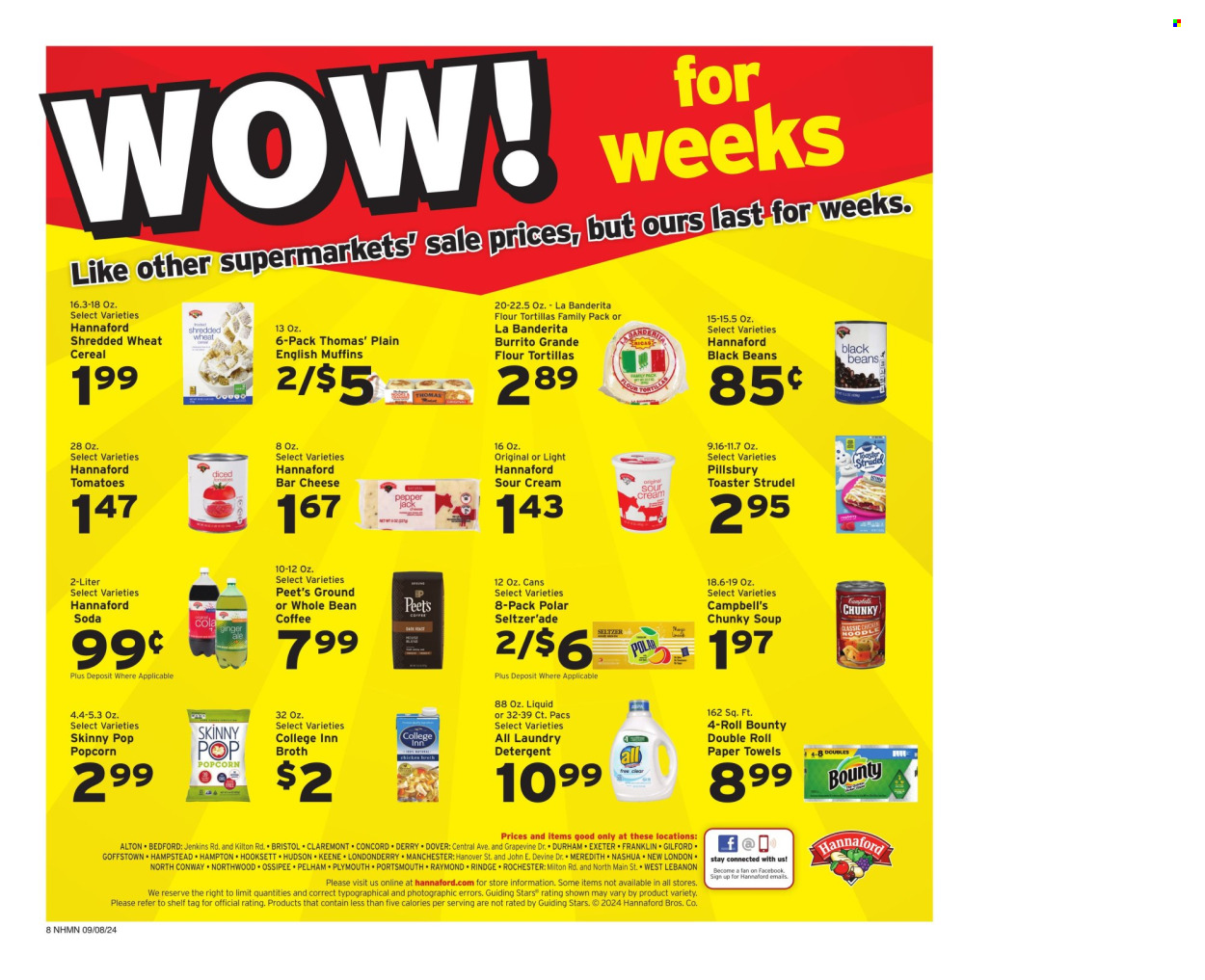 Hannaford ad - 09/08/2024 - 09/14/2024. Page 8