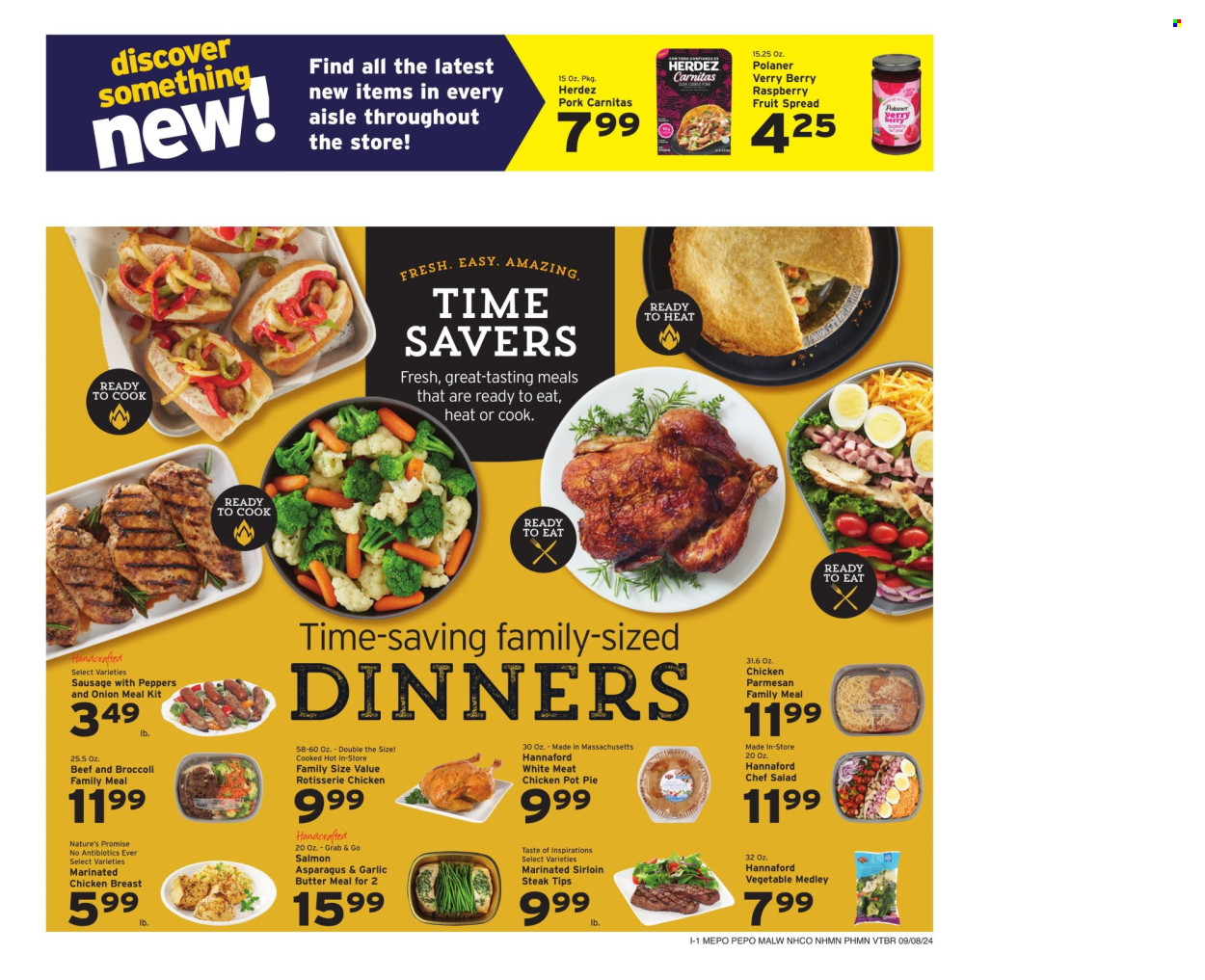 Hannaford ad - 09/08/2024 - 09/14/2024. Page 9