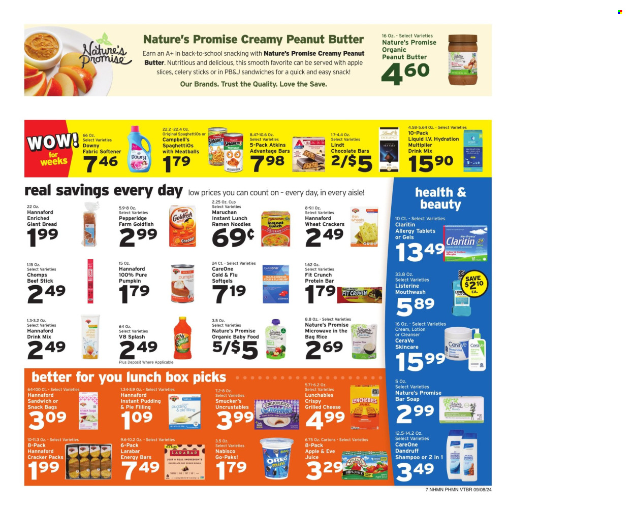 Hannaford ad - 09/08/2024 - 09/14/2024. Page 7