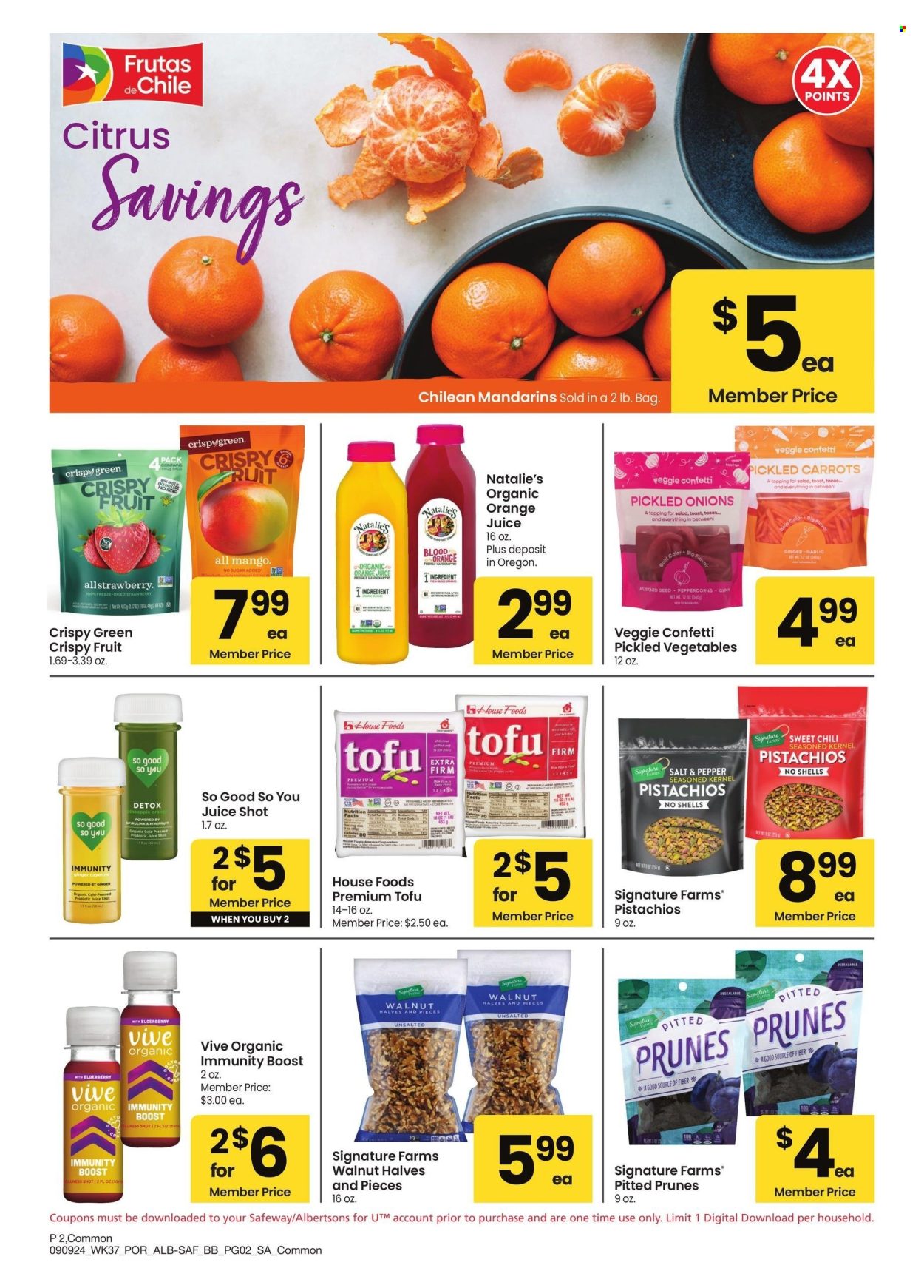 Safeway ad - 09/09/2024 - 10/06/2024. Page 2