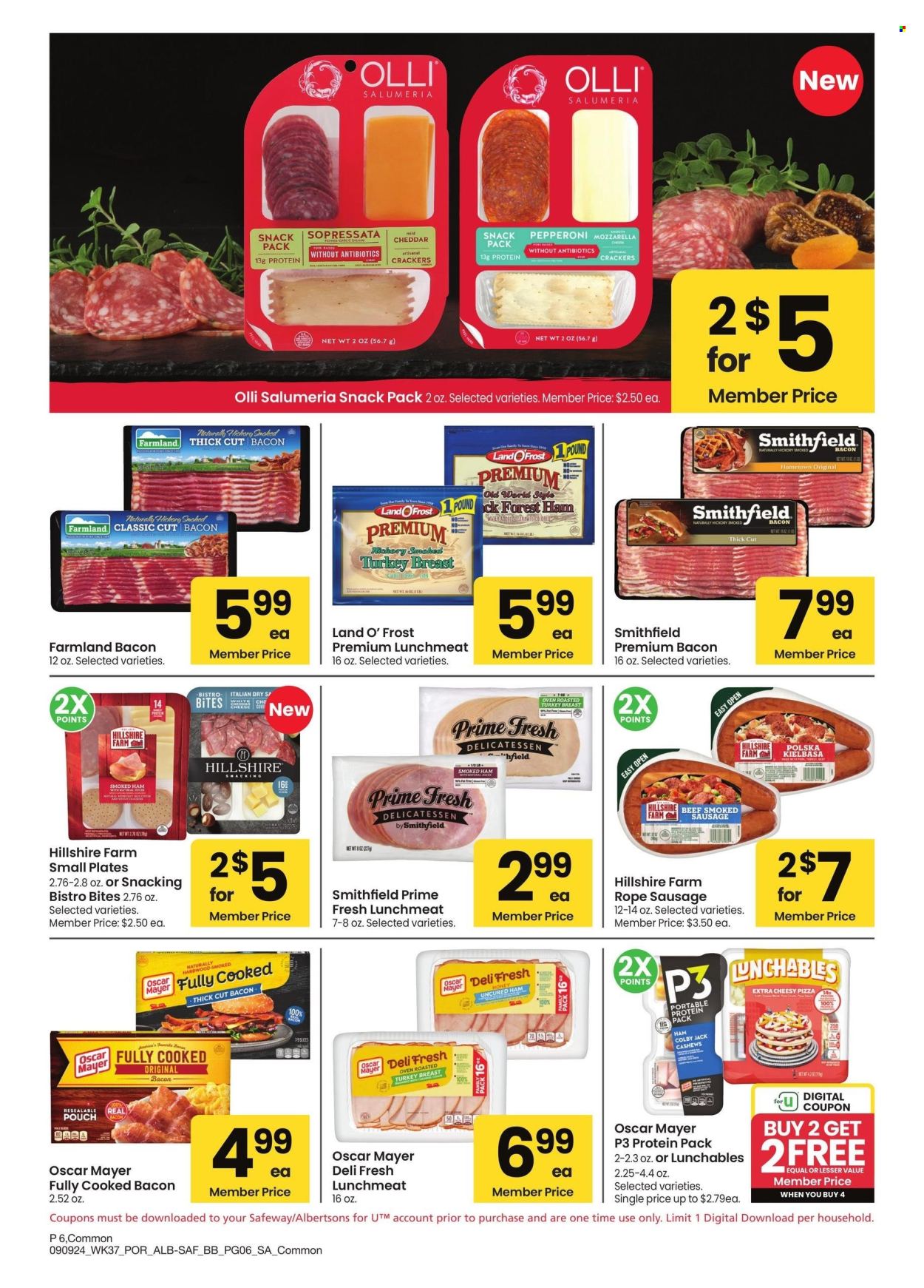 Safeway ad - 09/09/2024 - 10/06/2024. Page 6