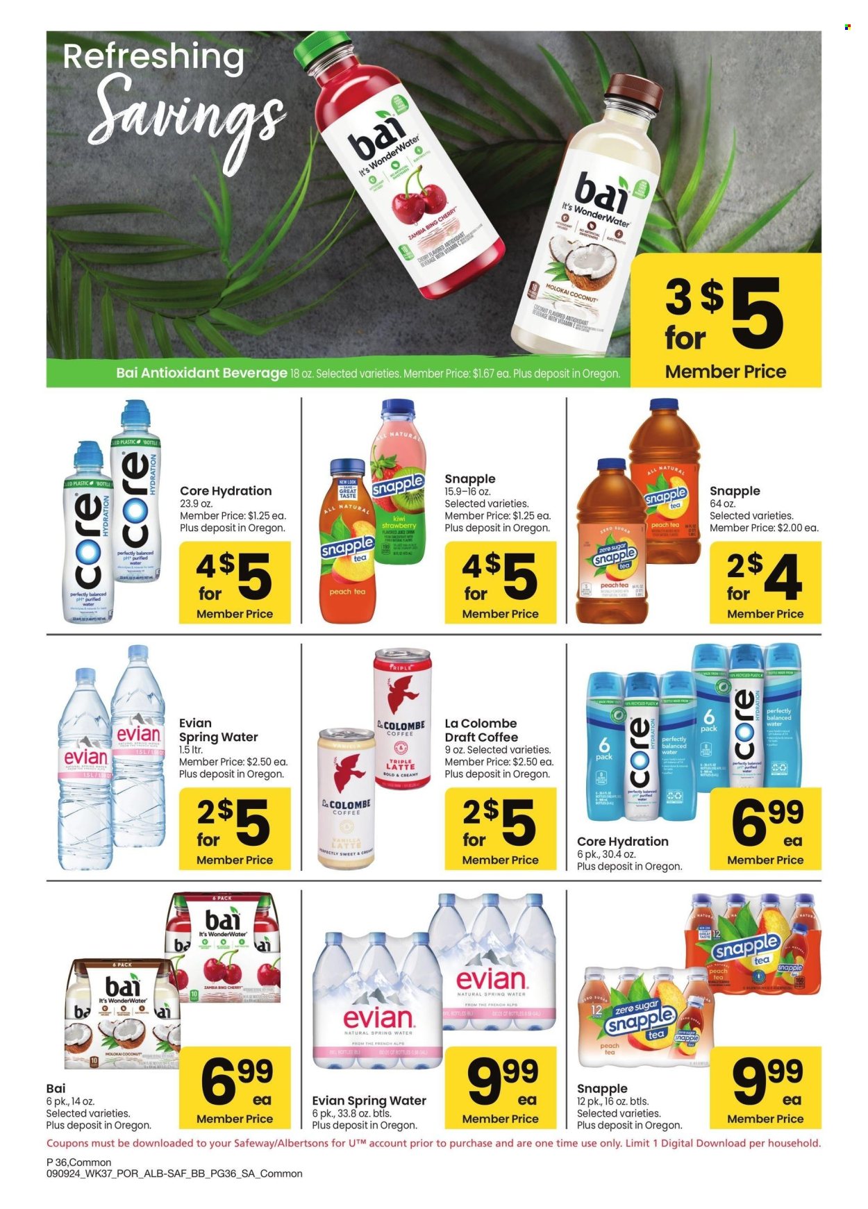 Safeway ad - 09/09/2024 - 10/06/2024. Page 36