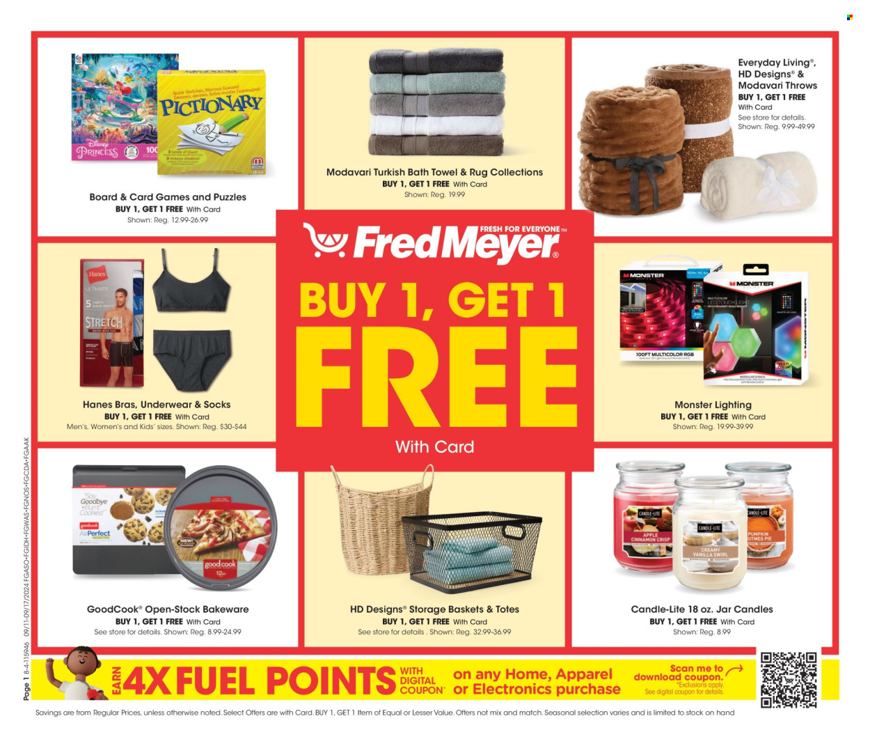 Fred Meyer ad - 09/11/2024 - 09/17/2024. Page 1