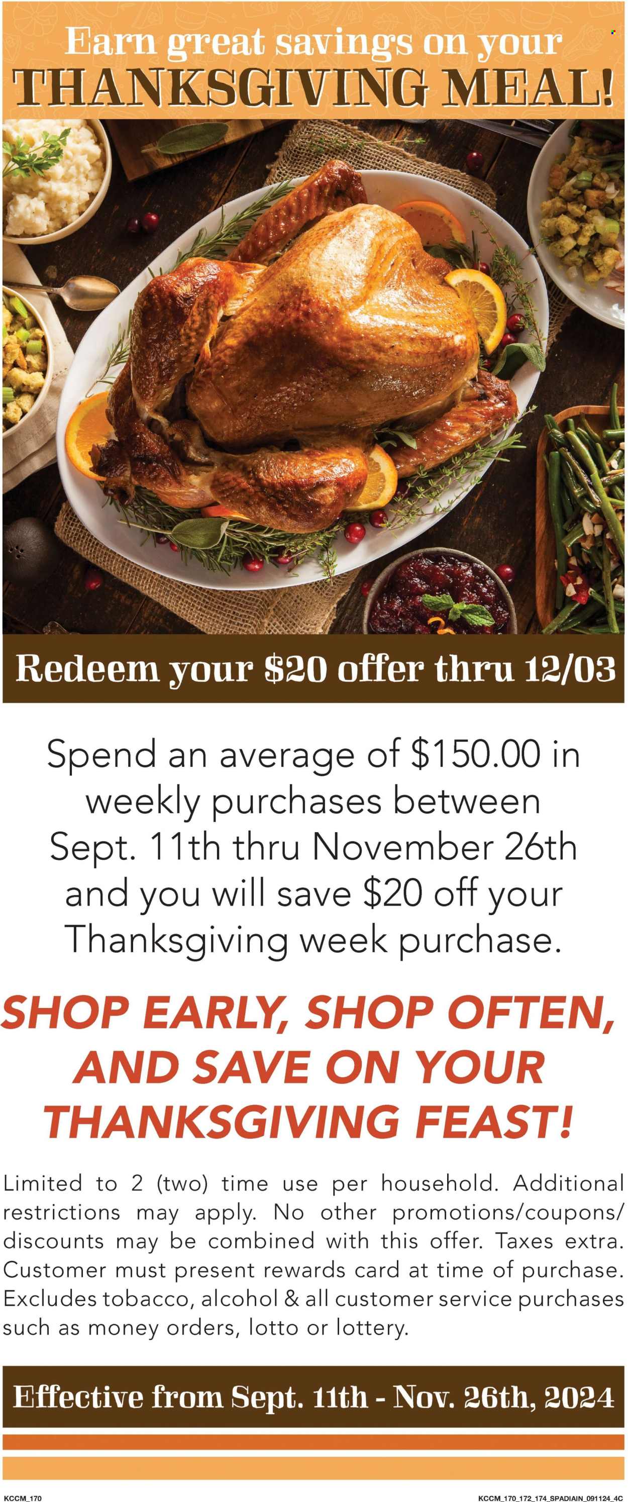 Bratchers Market ad - 09/11/2024 - 09/17/2024. Page 8