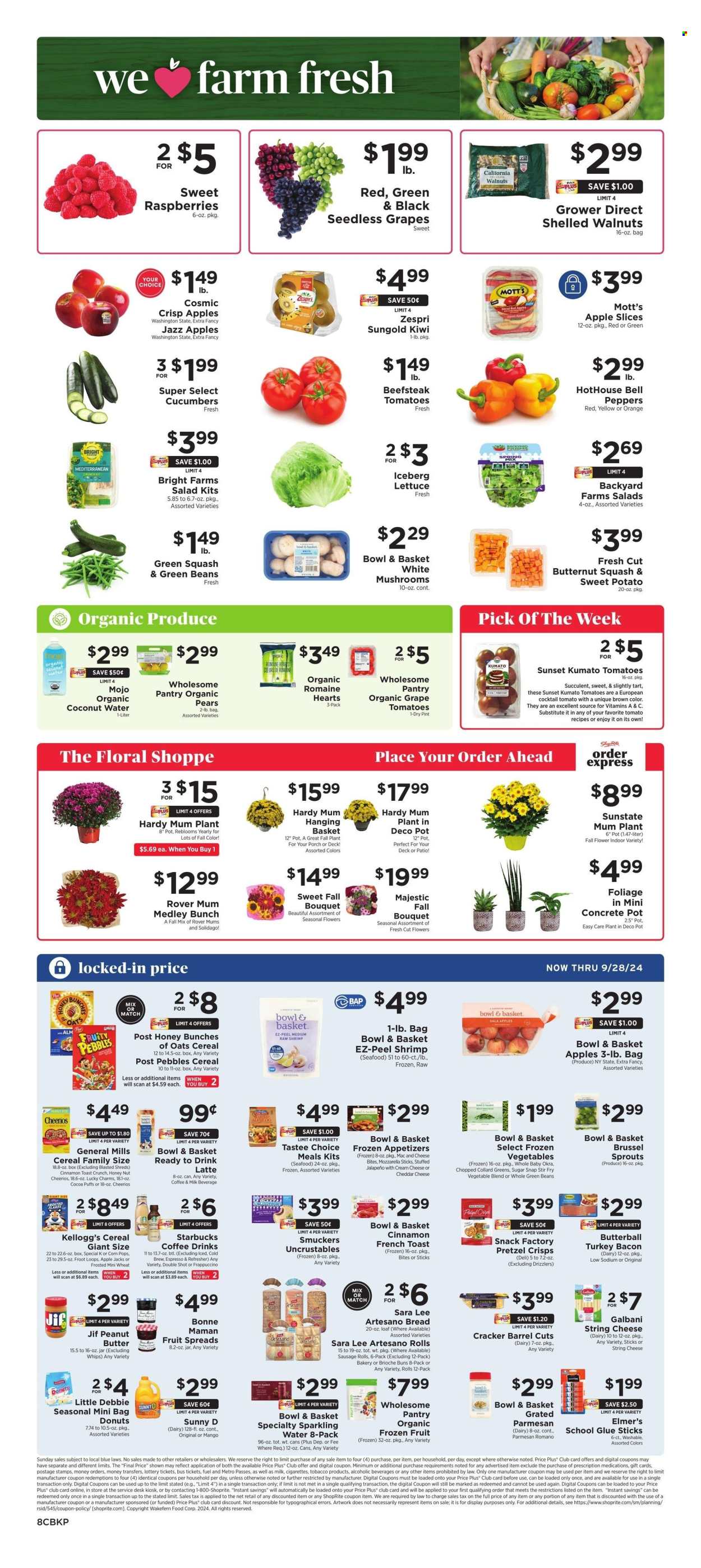 ShopRite ad - 09/15/2024 - 09/21/2024. Page 8