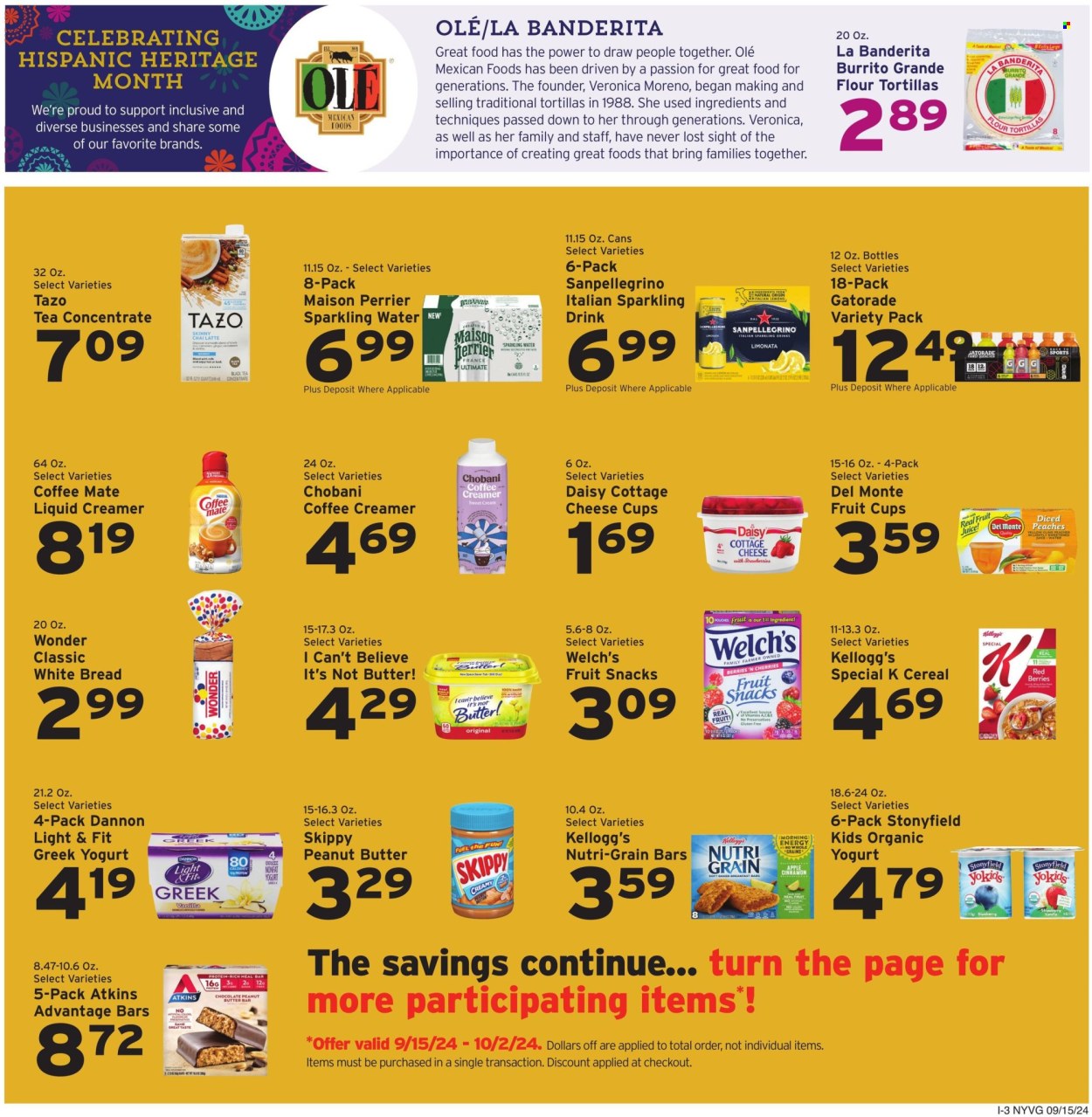 Hannaford ad - 09/15/2024 - 09/21/2024. Page 17