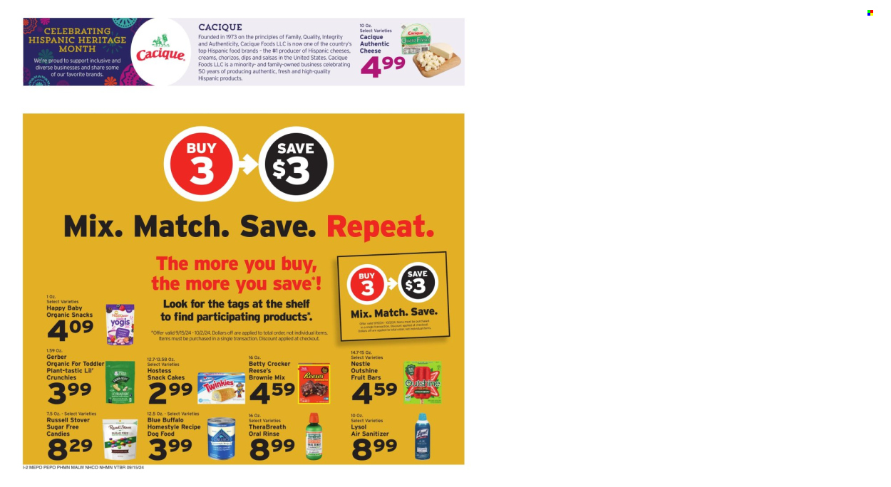 Hannaford ad - 09/15/2024 - 09/21/2024. Page 16