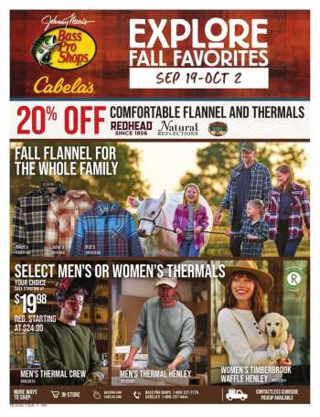 Cabela's Flyer - 09/19/2024 - 10/02/2024.