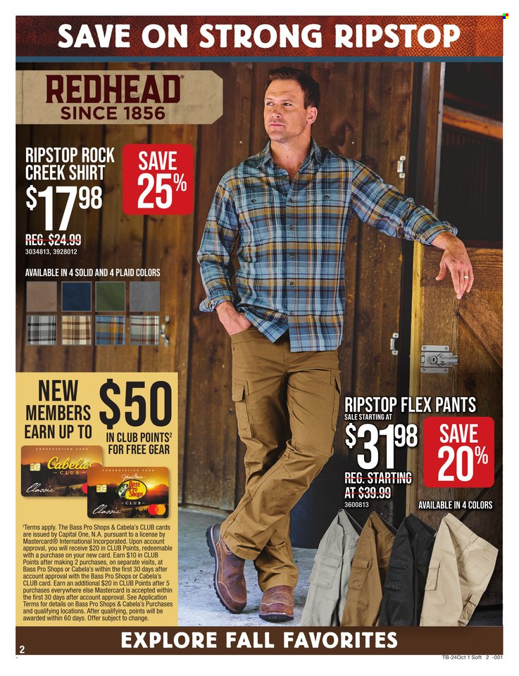 Cabela's ad - 09/19/2024 - 10/02/2024. Page 2