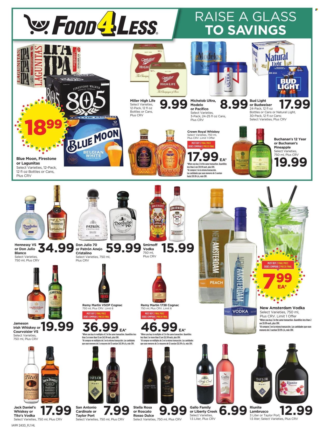 Food 4 Less ad - 09/18/2024 - 09/24/2024. Page 1