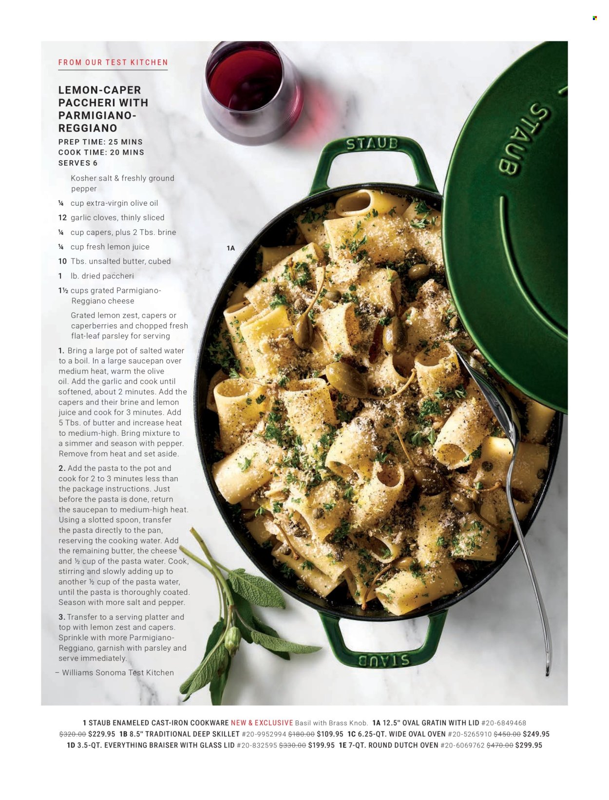 Williams-Sonoma ad - 09/19/2024 - 10/24/2024. Page 11