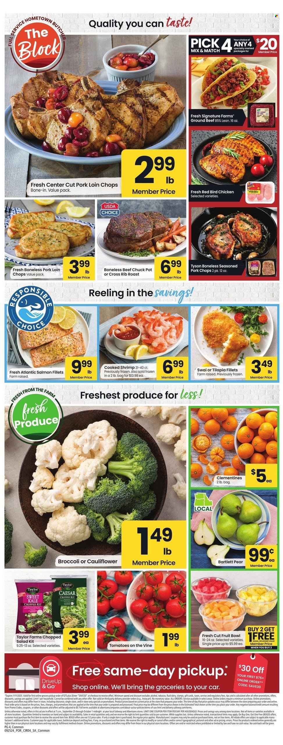 Albertsons ad - 09/25/2024 - 10/01/2024. Page 3