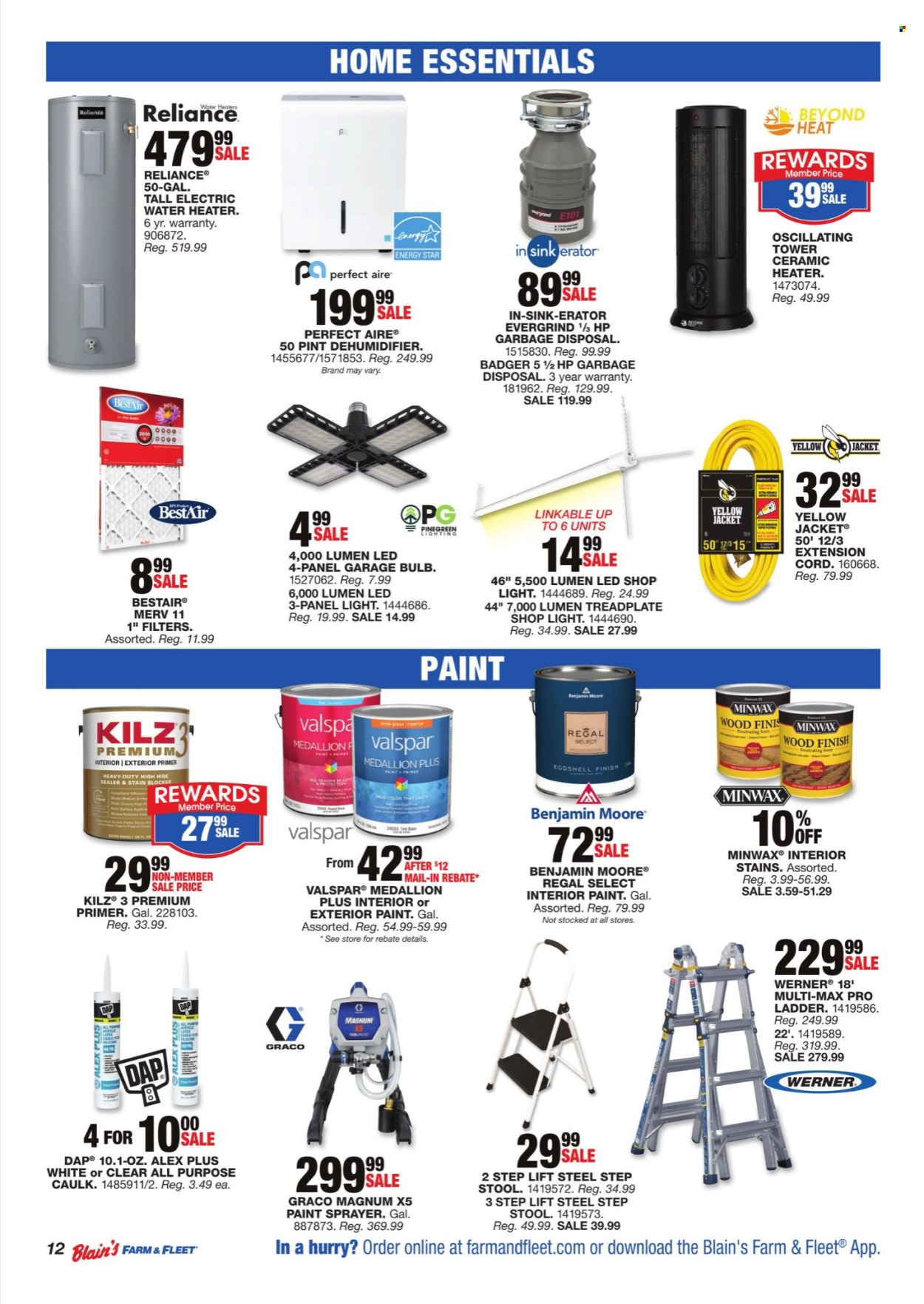 Blain's Farm & Fleet ad - 09/26/2024 - 10/06/2024. Page 12