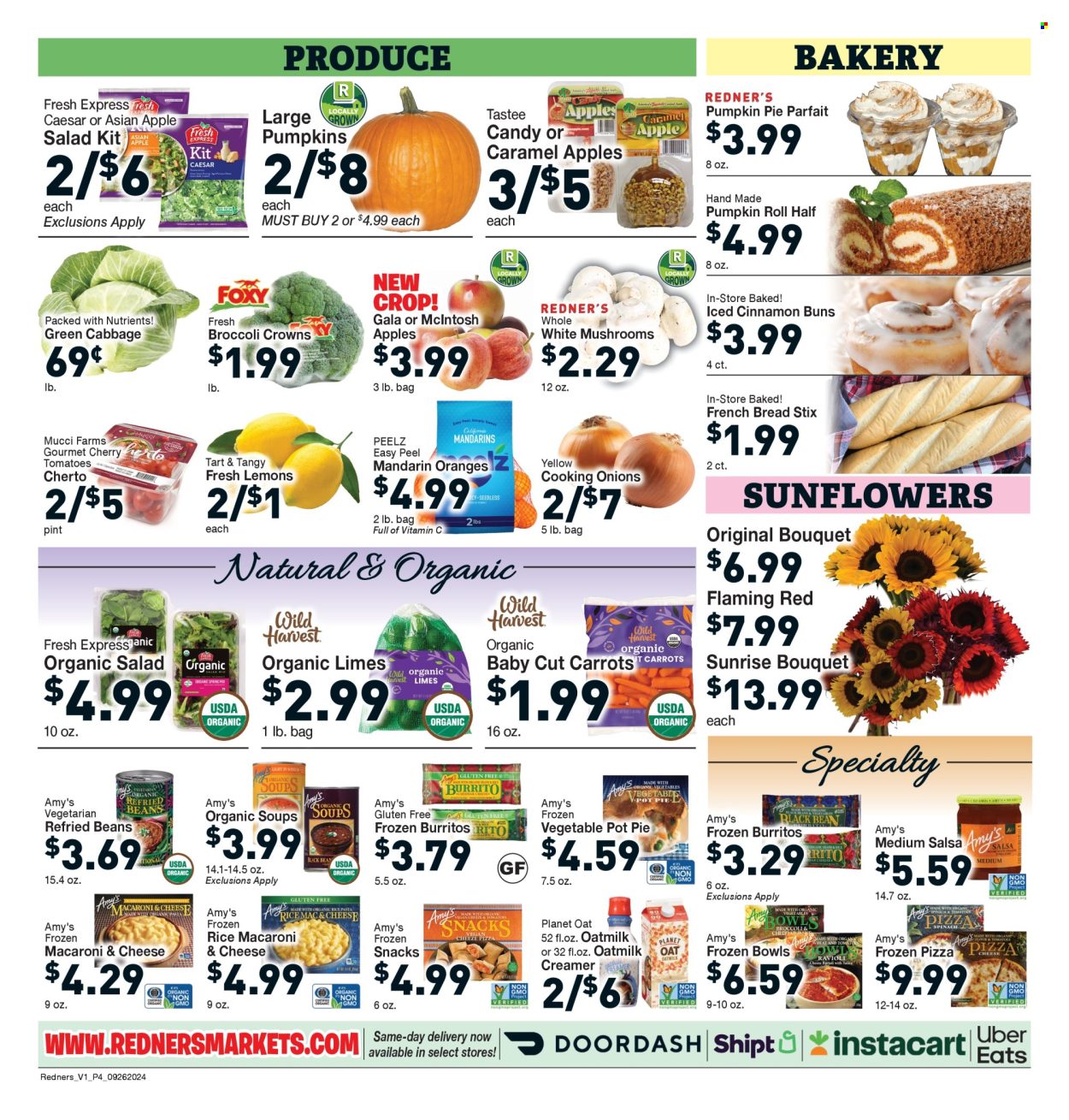 Redner's Markets ad - 09/26/2024 - 10/02/2024. Page 6