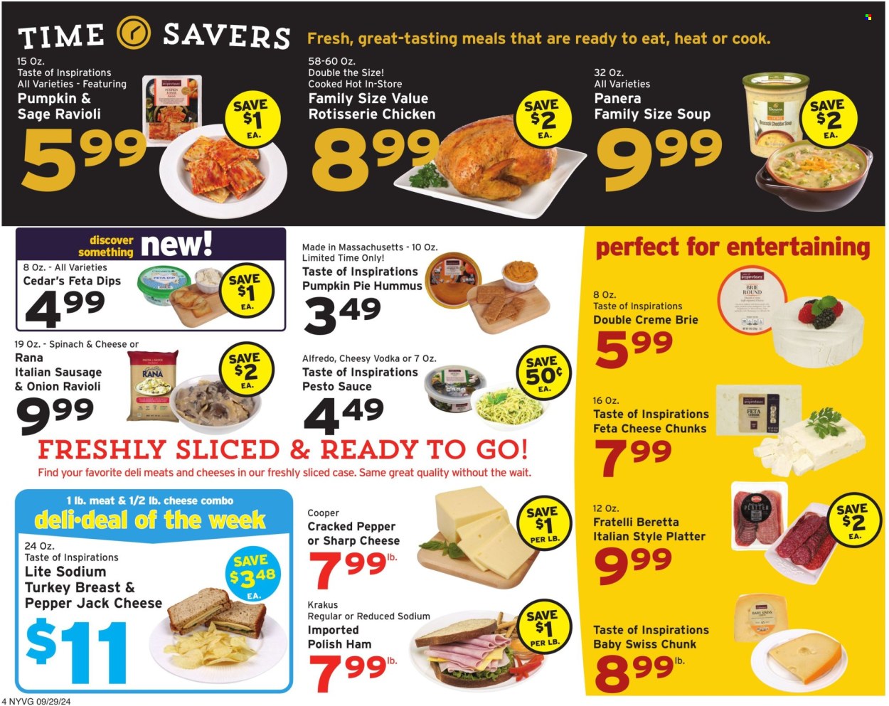 Hannaford ad - 09/29/2024 - 10/05/2024. Page 4