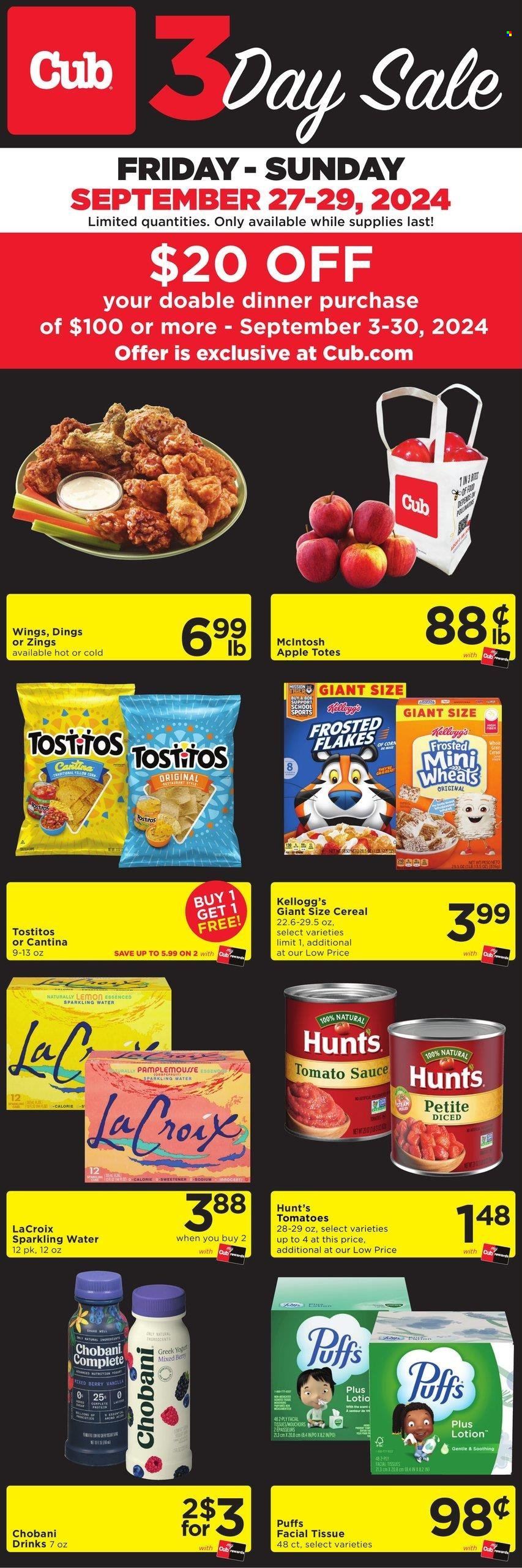 Cub Foods ad - 09/27/2024 - 09/29/2024. Page 1