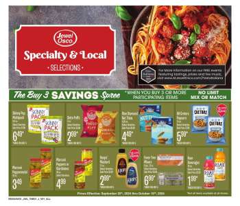 Jewel Osco Flyer - 09/25/2024 - 10/15/2024.