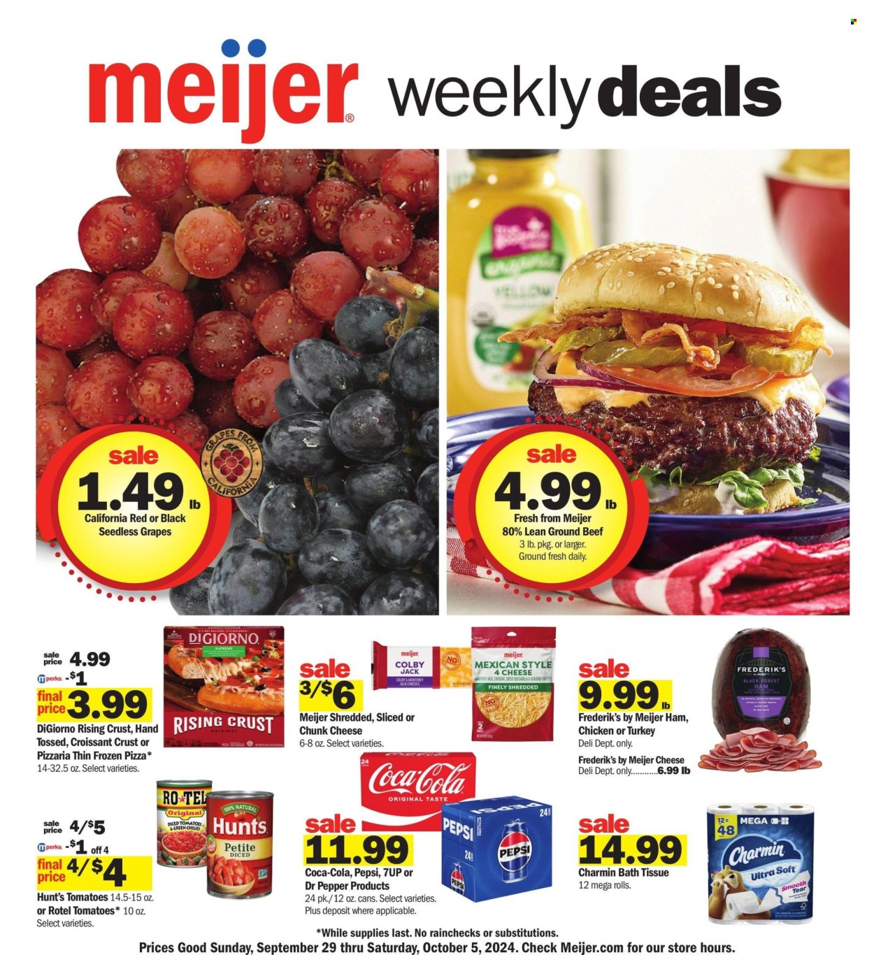 Meijer ad - 09/29/2024 - 10/05/2024. Page 1