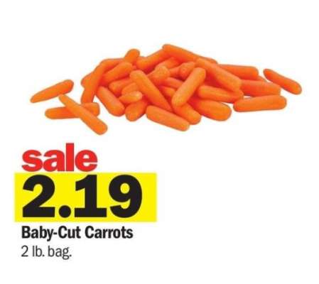 Baby-Cut Carrots - 2 lb. bag.