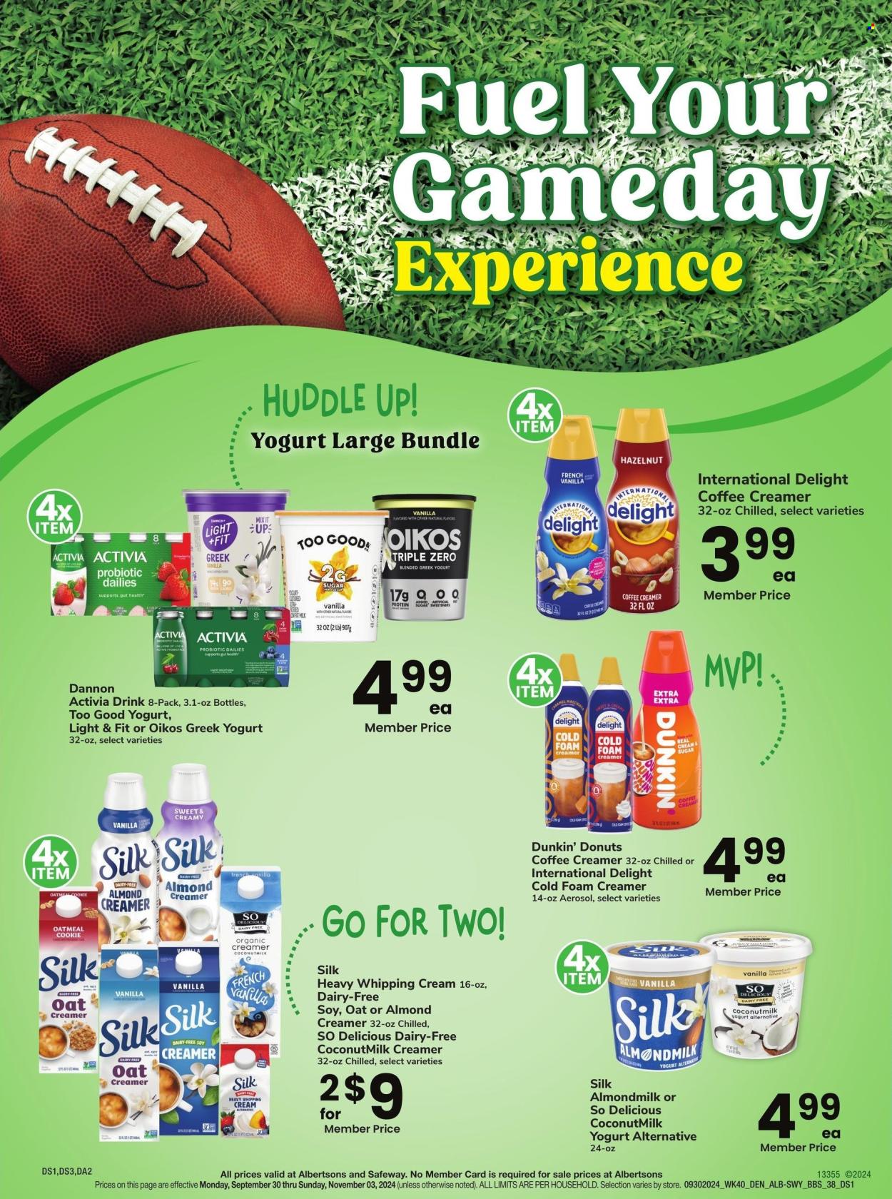 Safeway ad - 09/30/2024 - 11/03/2024. Page 15