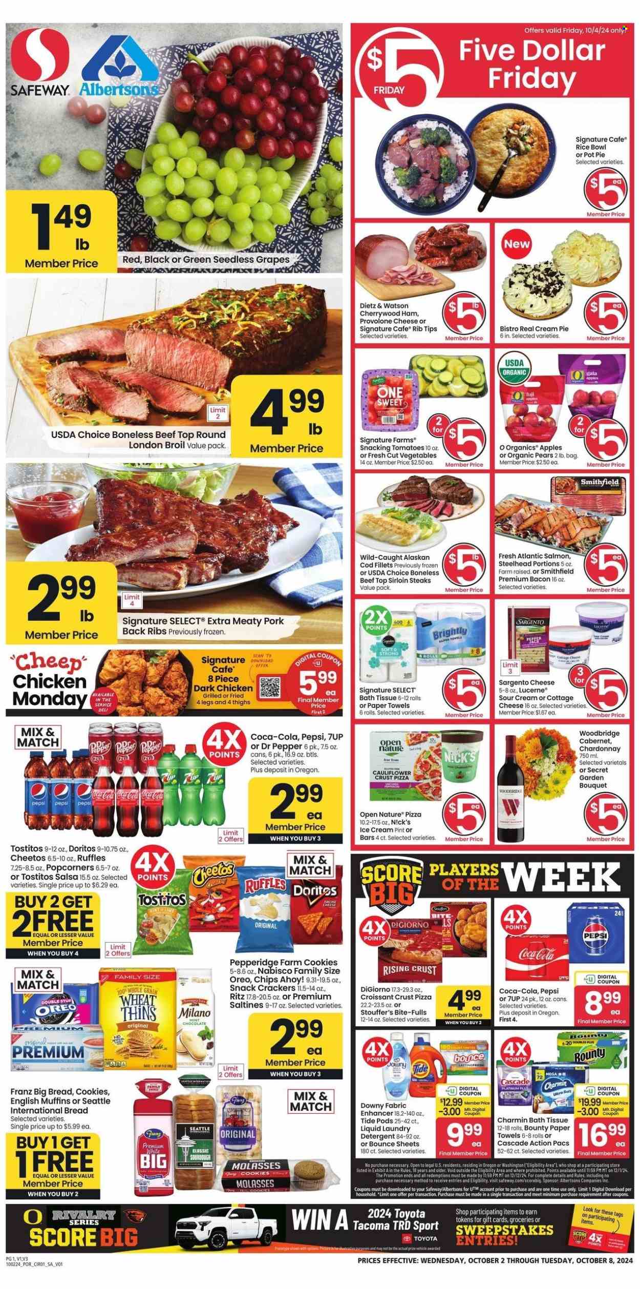 Albertsons ad - 10/02/2024 - 10/08/2024. Page 1