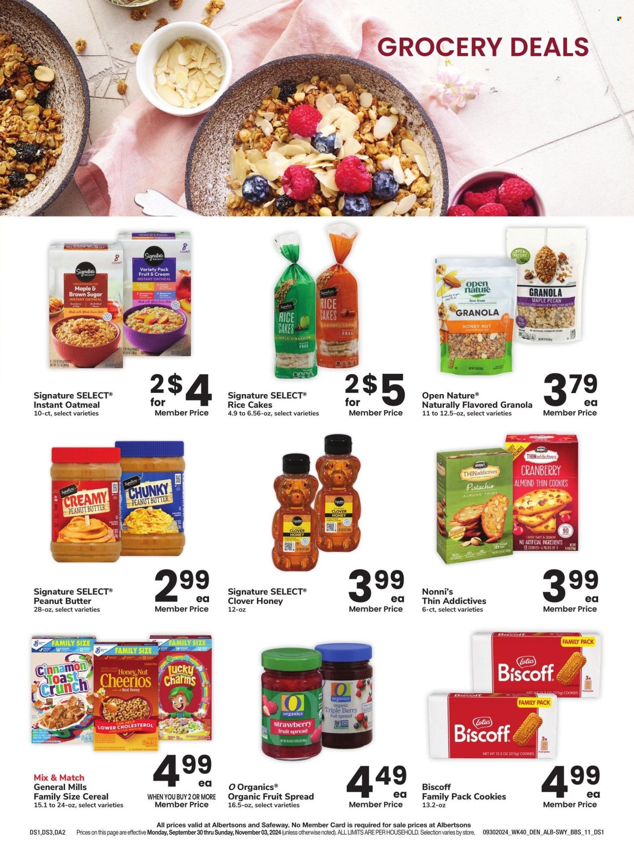 Albertsons ad - 09/30/2024 - 11/03/2024. Page 25