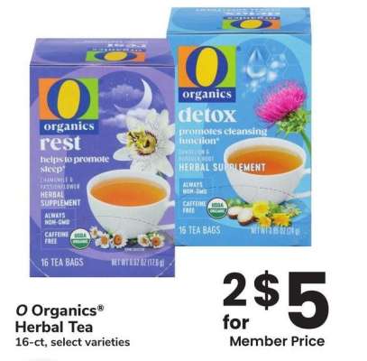 O Organics® Herbal Tea - 16 - ct, select varieties