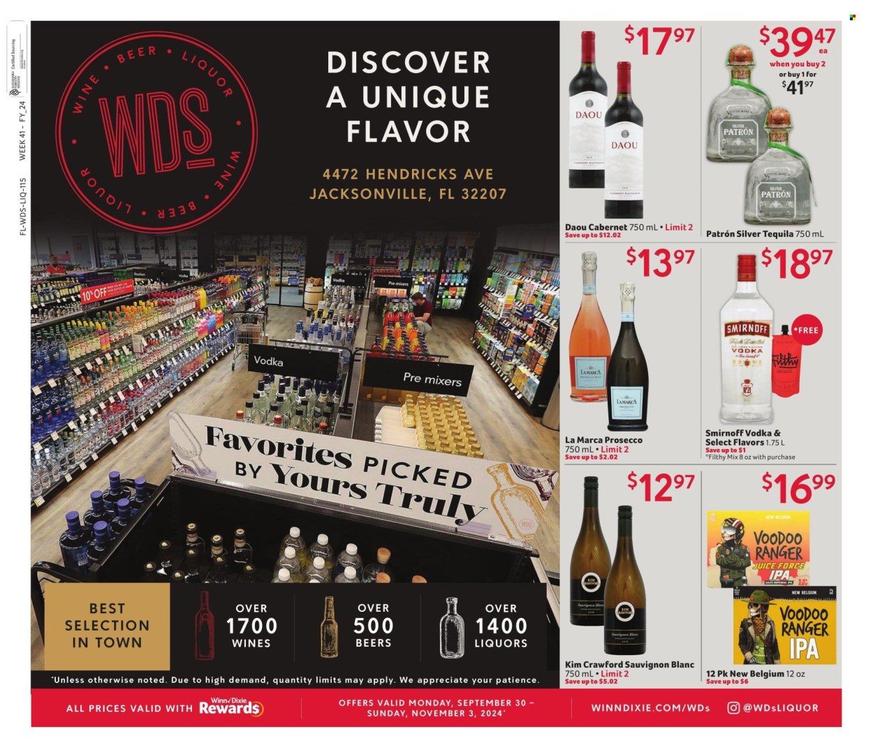 Winn Dixie ad - 09/30/2024 - 11/03/2024. Page 1