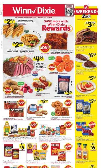 Winn Dixie Flyer - 10/02/2024 - 10/08/2024.