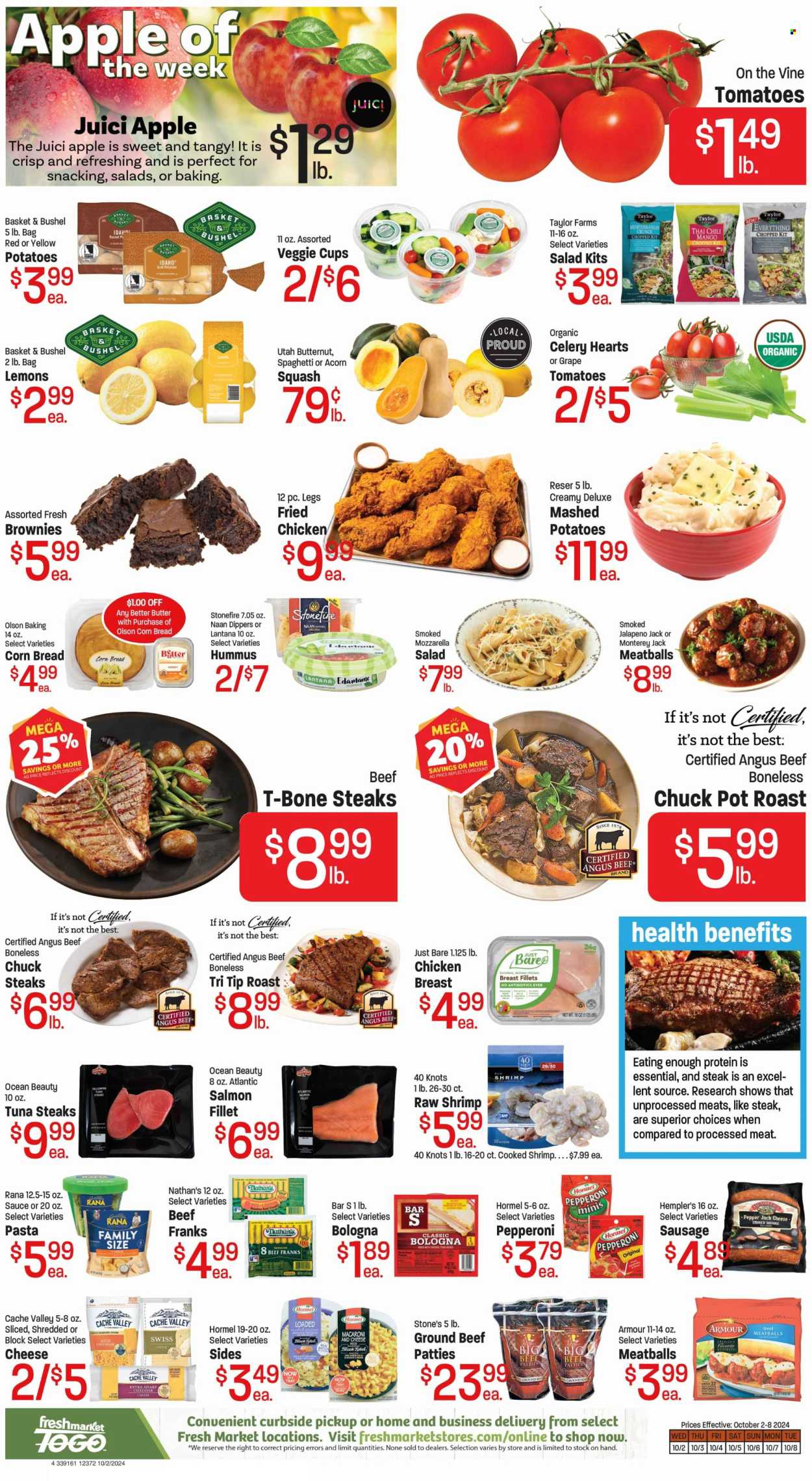 Fresh Market ad - 10/02/2024 - 10/08/2024. Page 4