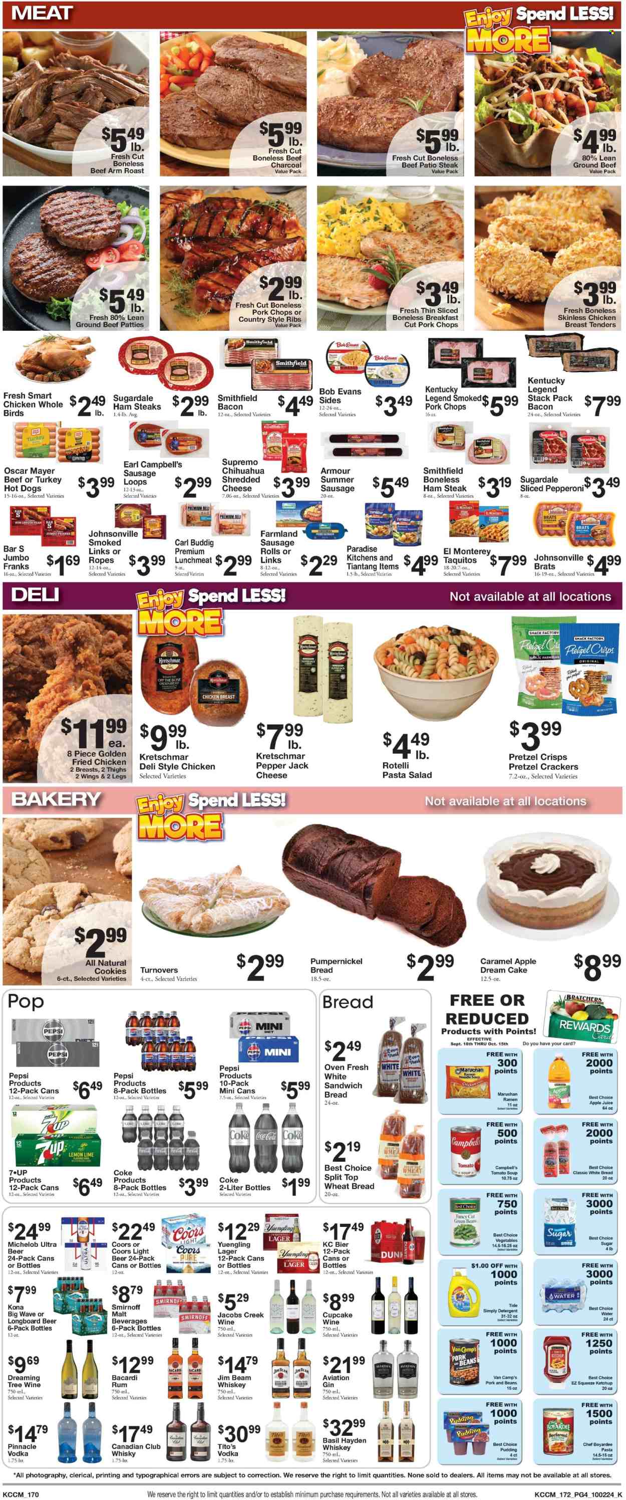 Bratchers Market ad - 10/02/2024 - 10/08/2024. Page 6