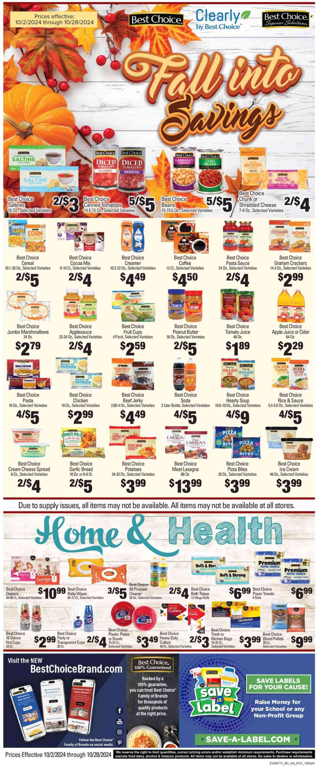 Bratchers Market ad - 10/02/2024 - 10/08/2024. Page 9