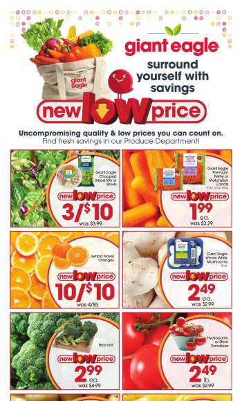 Giant Eagle Flyer - 10/03/2024 - 10/09/2024.