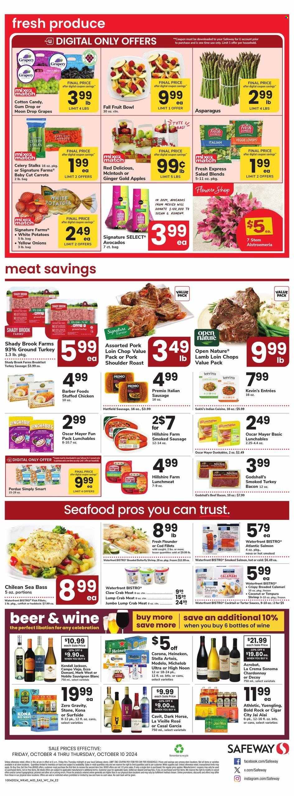 Safeway ad - 10/04/2024 - 10/10/2024. Page 3