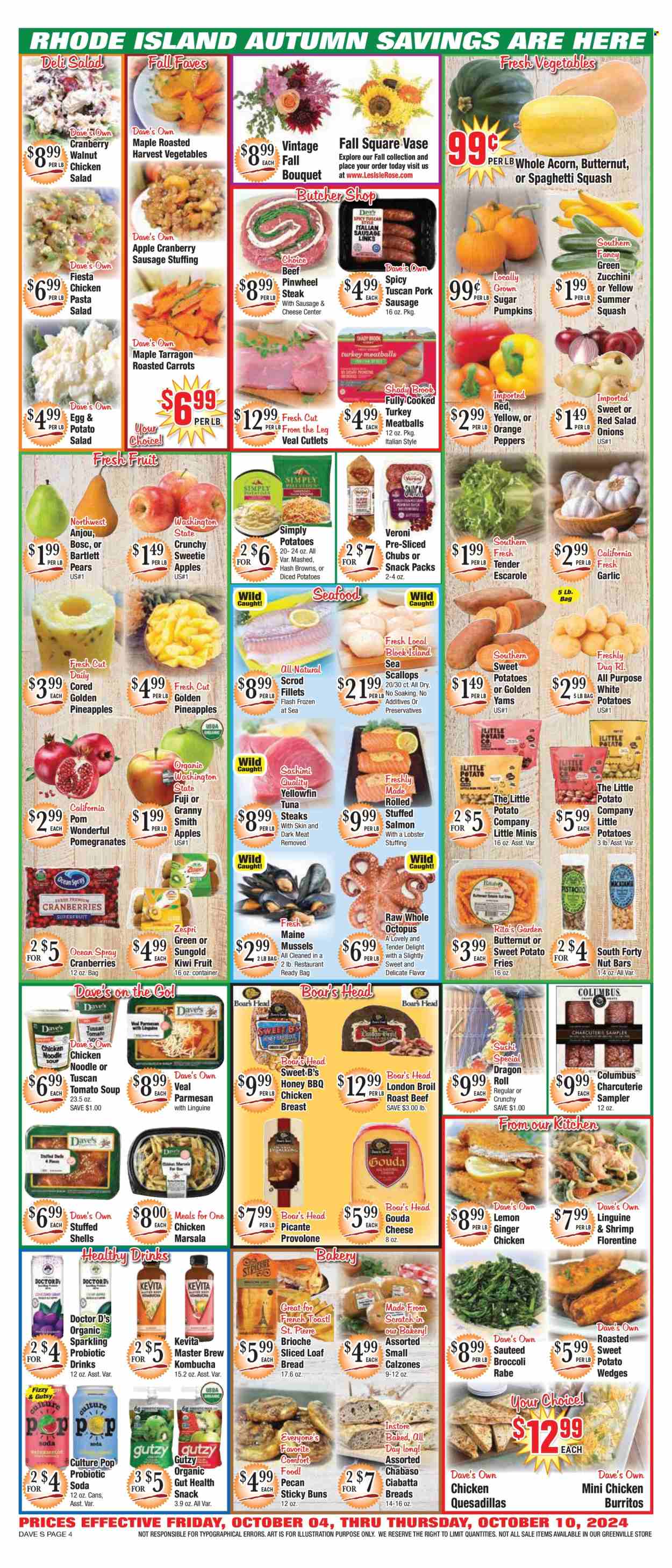 Dave's Fresh Marketplace ad - 10/04/2024 - 10/10/2024. Page 4